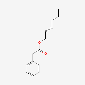 Hex-2-en-1-yl phenylacetate