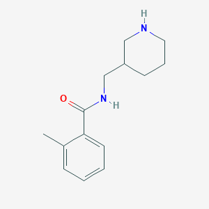 2-Methyl-N-(piperidin-3-ylmethyl)benzamide