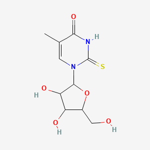 1-((2S,3S,4R,5S)-3,4-dihydroxy-5-(hydroxymethyl)-tetrahydrofuran-2-yl)-5-methyl-2-thioxo-2,3-dihydropyrimidin-4(1H)-one