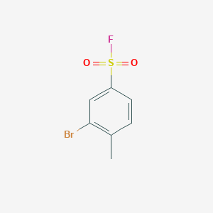 3-Bromo-4-methylbenzene-1-sulfonyl fluoride