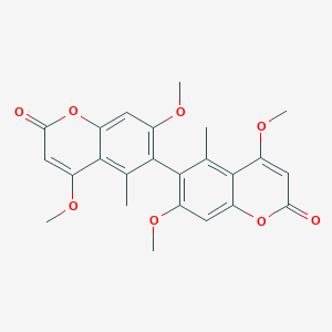 molecular formula C24H22O8 B1250473 Isokotanin A 