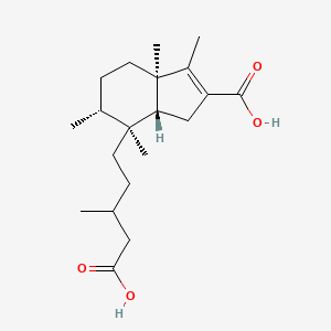 molecular formula C20H32O4 B1250474 Dunniana acid A 