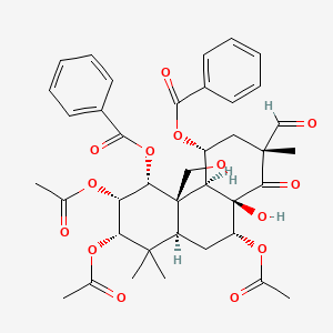 molecular formula C39H44O14 B1250476 Siphonol E 