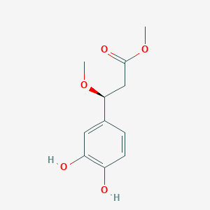molecular formula C11H14O5 B1250477 Taraxafolin 