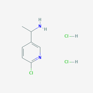 1-(6-Chloropyridin-3-yl)ethanamine dihydrochloride