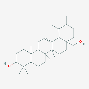 8a-(hydroxymethyl)-4,4,6a,6b,11,12,14b-heptamethyl-2,3,4a,5,6,7,8,9,10,11,12,12a,14,14a-tetradecahydro-1H-picen-3-ol