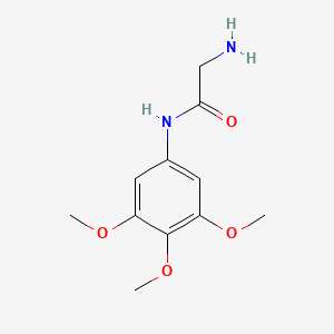 N-(3,4,5-trimethoxyphenyl)glycinamide