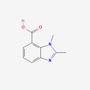 1,2-Dimethyl-1H-benzo[d]imidazole-7-carboxylic acid