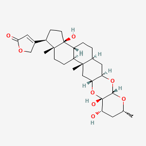 molecular formula C29H42O8 B1250483 毛地黄苷 