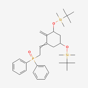 [3S-(1Z, 3a,5b)]-[2-{3,5-bis-{[(1,1-diMethylethyl)-diMethylsilyl]-oxy}-2-Methylenecyclohexylidene}-ethyl]-diphenyl phosphine oxide