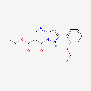 Ethyl 2-(2-ethoxyphenyl)-7-oxo-4,7-dihydropyrazolo[1,5-a]pyrimidine-6-carboxylate