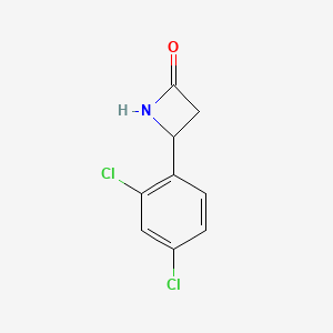 4-(2,4-Dichlorophenyl)azetidin-2-one