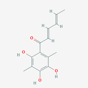 molecular formula C14H16O4 B1250489 Sohirnone B 