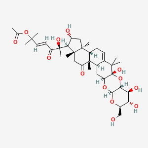 molecular formula C38H56O13 B1250495 盖螺素B 