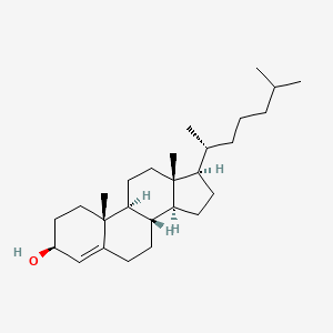 molecular formula C27H46O B1250496 Allocholesterol CAS No. 517-10-2