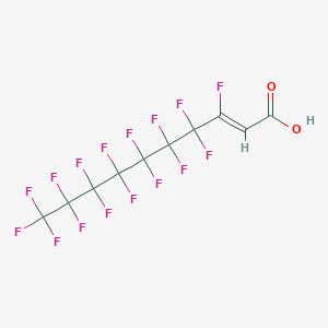 molecular formula C10H2F16O2 B1250507 (Z)-8:2 Fluorotelomer unsaturated carboxylic acid 