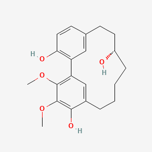 molecular formula C21H26O5 B1250512 (+)-Ar,11S-杨醇 