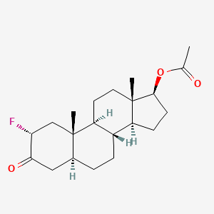 molecular formula C21H31FO3 B1250517 UNII-VAP1HL22AB CAS No. 1648-61-9