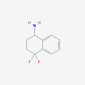 4,4-Difluoro-1,2,3,4-tetrahydronaphthalen-1-amine