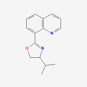 8-(4-Isopropyl-4,5-dihydro-1,3-oxazol-2-yl)quinoline