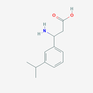 3-Amino-3-(3-isopropylphenyl)propanoic acid