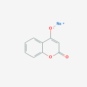 Sodium 4-hydroxycoumarin(1-)