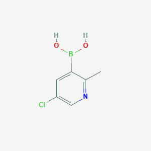 (5-Chloro-2-methylpyridin-3-yl)boronic acid