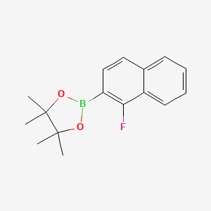 1,3,2-Dioxaborolane, 2-(1-fluoro-2-naphthalenyl)-4,4,5,5-tetramethyl-