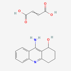 9-Amino-1,2,3,4-tetrahydroacridin-1-OL; maleic acid