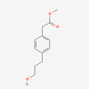 Methyl 2-[4-(3-hydroxypropyl)phenyl]acetate