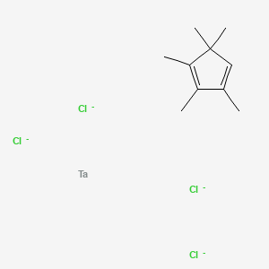 Tantalum(4+) pentamethylcyclopenta-1,3-dien-1-yl tetrachloride