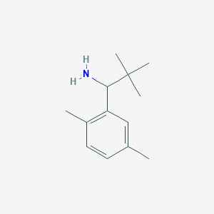 1-(2,5-Dimethylphenyl)-2,2-dimethylpropan-1-amine