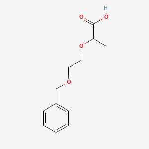 2-(2-(Benzyloxy)ethoxy)propanoic acid