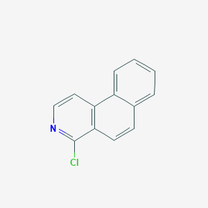 molecular formula C13H8ClN B1250568 4-Chlorobenzo[f]isoquinoline CAS No. 32081-28-0