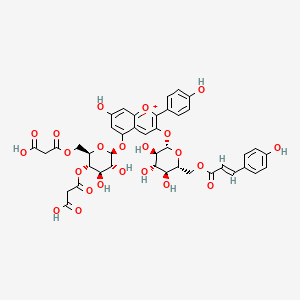 molecular formula C42H41O23+ B1250584 Monardaein CAS No. 739319-00-7