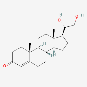 molecular formula C21H32O3 B1250585 4-Pregnen-20,21-diol-3-one 