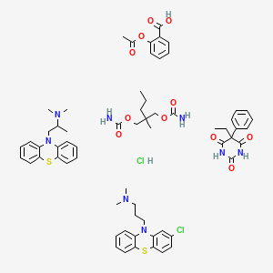 molecular formula C64H78Cl2N8O11S2 B1250586 Kominek's mixture CAS No. 81424-60-4