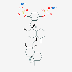 molecular formula C36H52Na2O8S2 B1250588 Isoakaterpin 