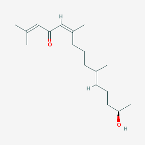 molecular formula C18H30O2 B1250593 Hedaol A 