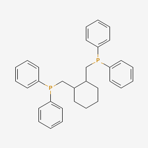 ({2-[(Diphenylphosphanyl)methyl]cyclohexyl}methyl)diphenylphosphane