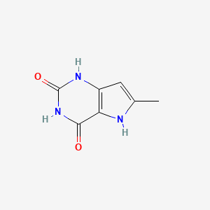 6-methyl-1H-pyrrolo[3,2-d]pyrimidine-2,4(3H,5H)-dione