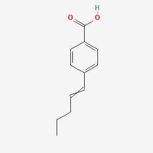 4-Pent-1-enylbenzoic acid