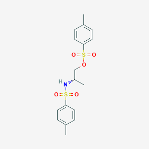 B125060 4-Methyl-N-[(1S)-1-methyl-2-[[(4-methylphenyl)sulfonyl]oxy]ethyl]benzenesulfonamide CAS No. 88129-44-6