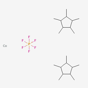 Cobalt;1,2,3,4,5-pentamethylcyclopentane;hexafluorophosphate