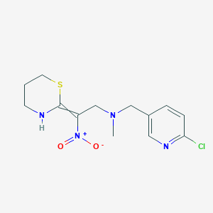 N-[(6-chloro-3-pyridinyl)methyl]-N-methyl-2-nitro-2-(1,3-thiazinan-2-yliden)-1-ethanamine