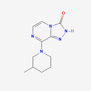 8-(3-methylpiperidin-1-yl)[1,2,4]triazolo[4,3-a]pyrazin-3(2H)-one