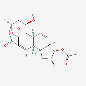 molecular formula C21H26O6 B1250602 Cochleamycin A 