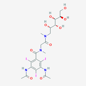 molecular formula C21H29I3N4O9 B1250607 Iosarcol CAS No. 97702-82-4