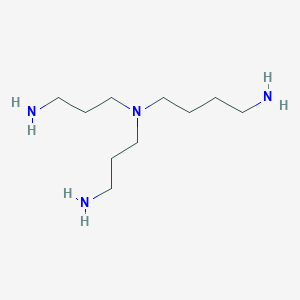 molecular formula C10H26N4 B1250608 N,N-bis(3-aminopropyl)butane-1,4-diamine 