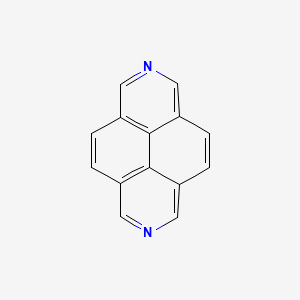 molecular formula C14H8N2 B1250610 2,7-Diazapyrene 